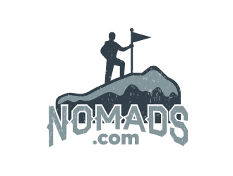 Nomads.com logo design by jacobwdesign