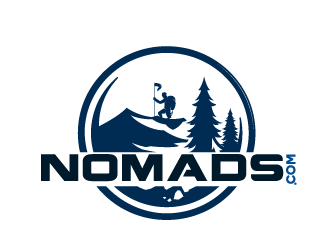 Nomads.com logo design by tec343