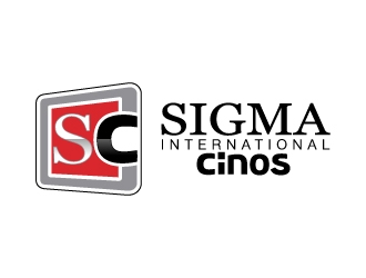Sigma International   Cinos logo design by desynergy