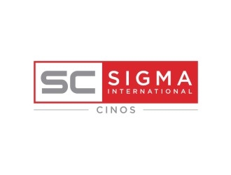 Sigma International   Cinos logo design by sabyan