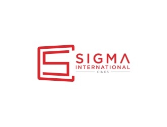 Sigma International   Cinos logo design by sabyan