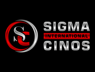 Sigma International   Cinos logo design by iqbal