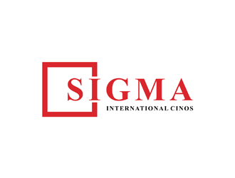 Sigma International   Cinos logo design by ndaru