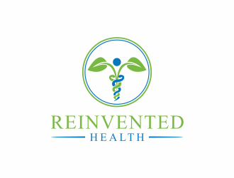 Reinvented Health logo design by santrie