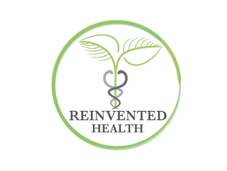 Reinvented Health logo design by desynergy