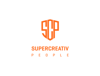 SuperCreativePeople logo design by Susanti