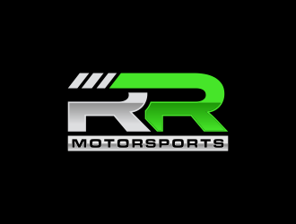 R and R Motorsports logo design by haidar