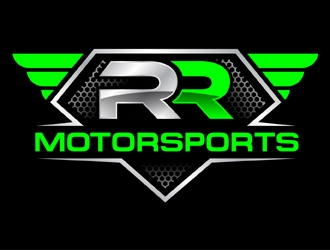 R and R Motorsports logo design by MAXR