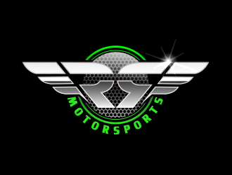 R and R Motorsports logo design by bosbejo
