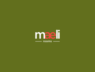 maeli rooms logo design by haidar