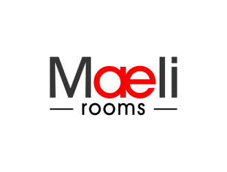 maeli rooms logo design by BlessedArt