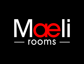 maeli rooms logo design by BlessedArt