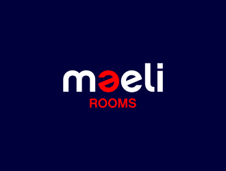 maeli rooms logo design by Asani Chie