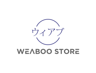 WEABOO Store logo design by BlessedArt