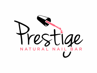 Prestige Natural Nail Bar logo design by hidro