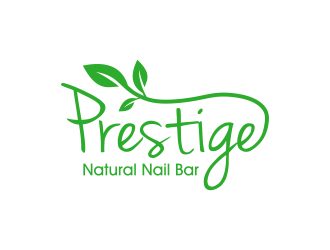 Prestige Natural Nail Bar logo design by BlessedArt