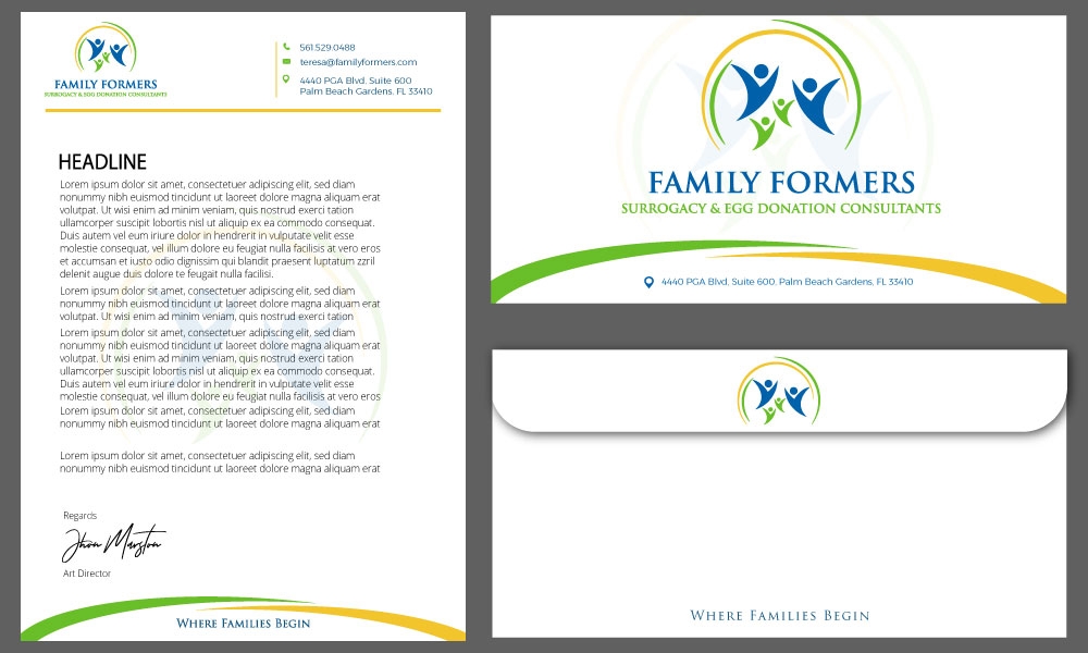 Family Formers           logo design by Gelotine