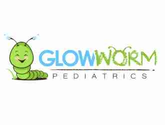 Glowworm Pediatrics logo design by veron