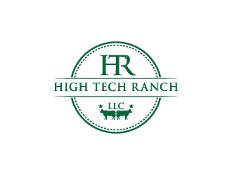 High Tech Ranch, LLC (HTR) logo design by dhika