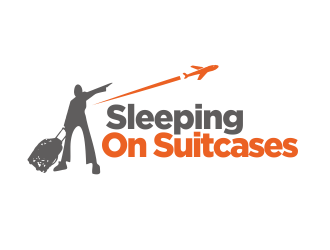 Sleeping On Suitcases logo design by YONK