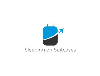 Sleeping On Suitcases logo design by bayudesain88