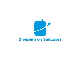 Sleeping On Suitcases logo design by bayudesain88