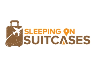 Sleeping On Suitcases logo design by jaize