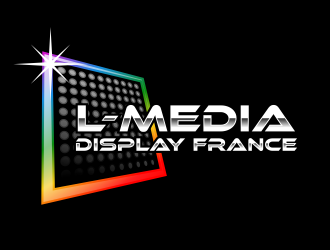 L-MEDIA Display France logo design by serprimero