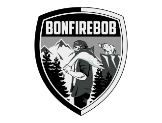 Bonfire Bob logo design by Kruger