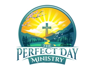 The Perfect Day Ministry logo design by DreamLogoDesign