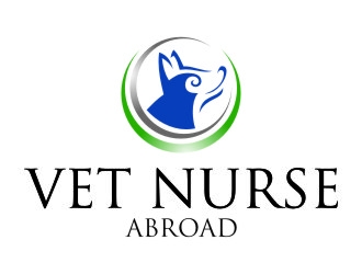 Vet Nurse Abroad logo design by jetzu