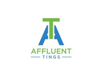 Affluent Tings logo design by LOVECTOR