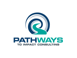 Pathways To Impact Consulting logo design by bluespix