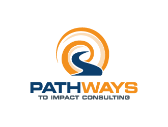 Pathways To Impact Consulting logo design by bluespix