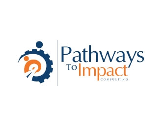 Pathways To Impact Consulting logo design by sanworks