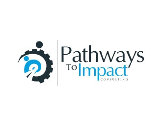 Pathways To Impact Consulting logo design by sanworks