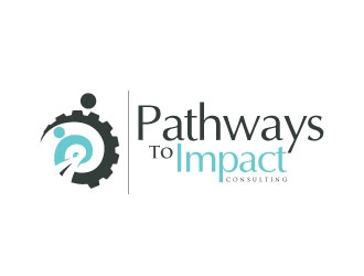 Pathways To Impact Consulting logo design by sanworks