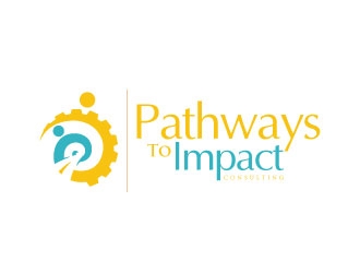 Pathways To Impact Consulting logo design by sanworks