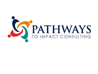 Pathways To Impact Consulting logo design by Marianne