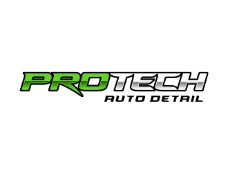 PRO TECH AUTO DETAIL logo design by excelentlogo