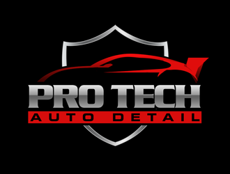 PRO TECH AUTO DETAIL logo design by kunejo