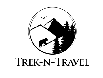 Trek-n-Travel logo design by BeDesign