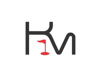 KM logo design by Lut5