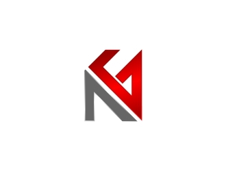 KM logo design by amazing