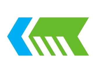 KM logo design by aura