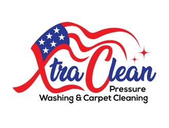 XtraClean Pressure Washing & Carpet Cleaning logo design by gogo