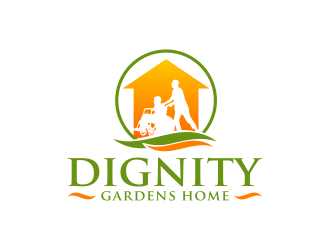 Dignity Gardens Home logo design by imagine