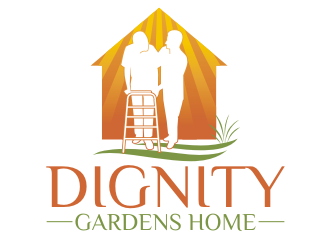 Dignity Gardens Home logo design by rgb1