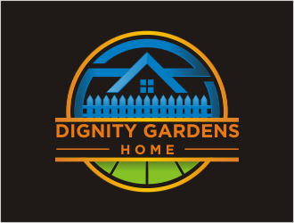 Dignity Gardens Home logo design by bunda_shaquilla