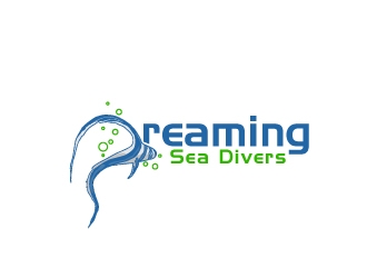 Dreaming Sea Divers logo design by Rock